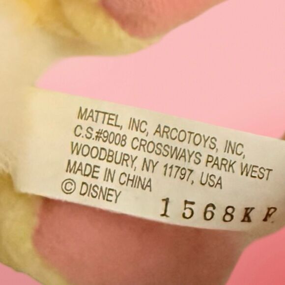 Vintage 1999 Winnie the Pooh Beanbag Friends Plush Beanie Rabbit Stuffed Animal - Picture 3 of 6